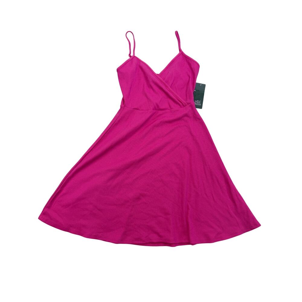Wild Fable Women's Magenta Pink Sleeveless Knit Skater Dress - Size Small - NWT